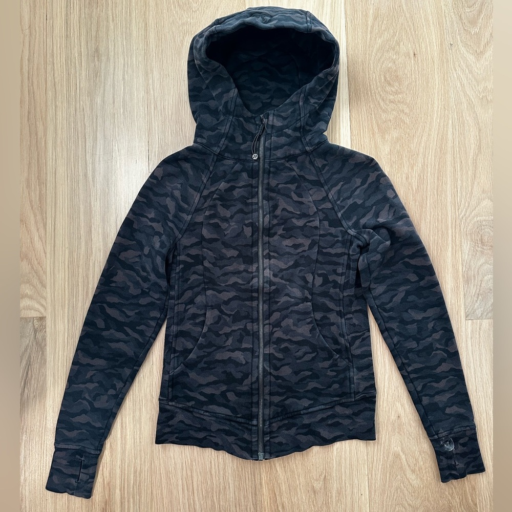 Lululemon Athletica Dark Camouflage Hoodie